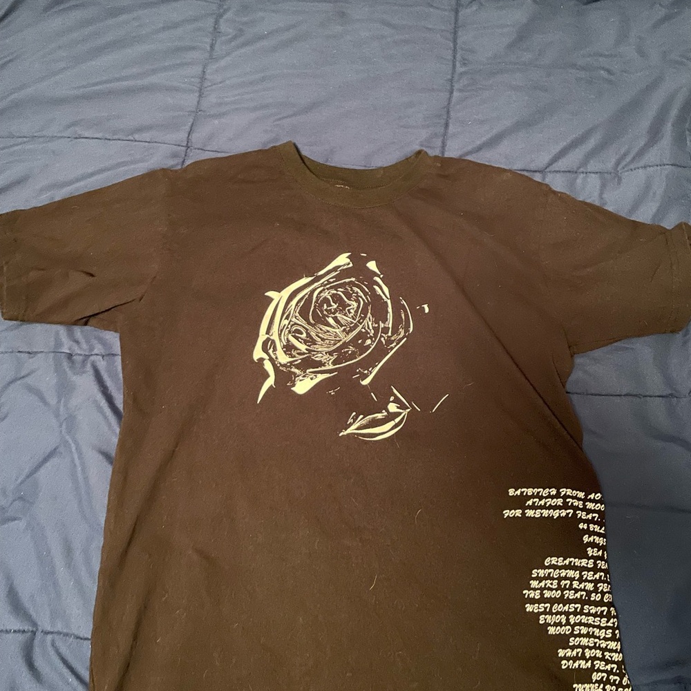 VLONE pop smoke tracklist t shirt